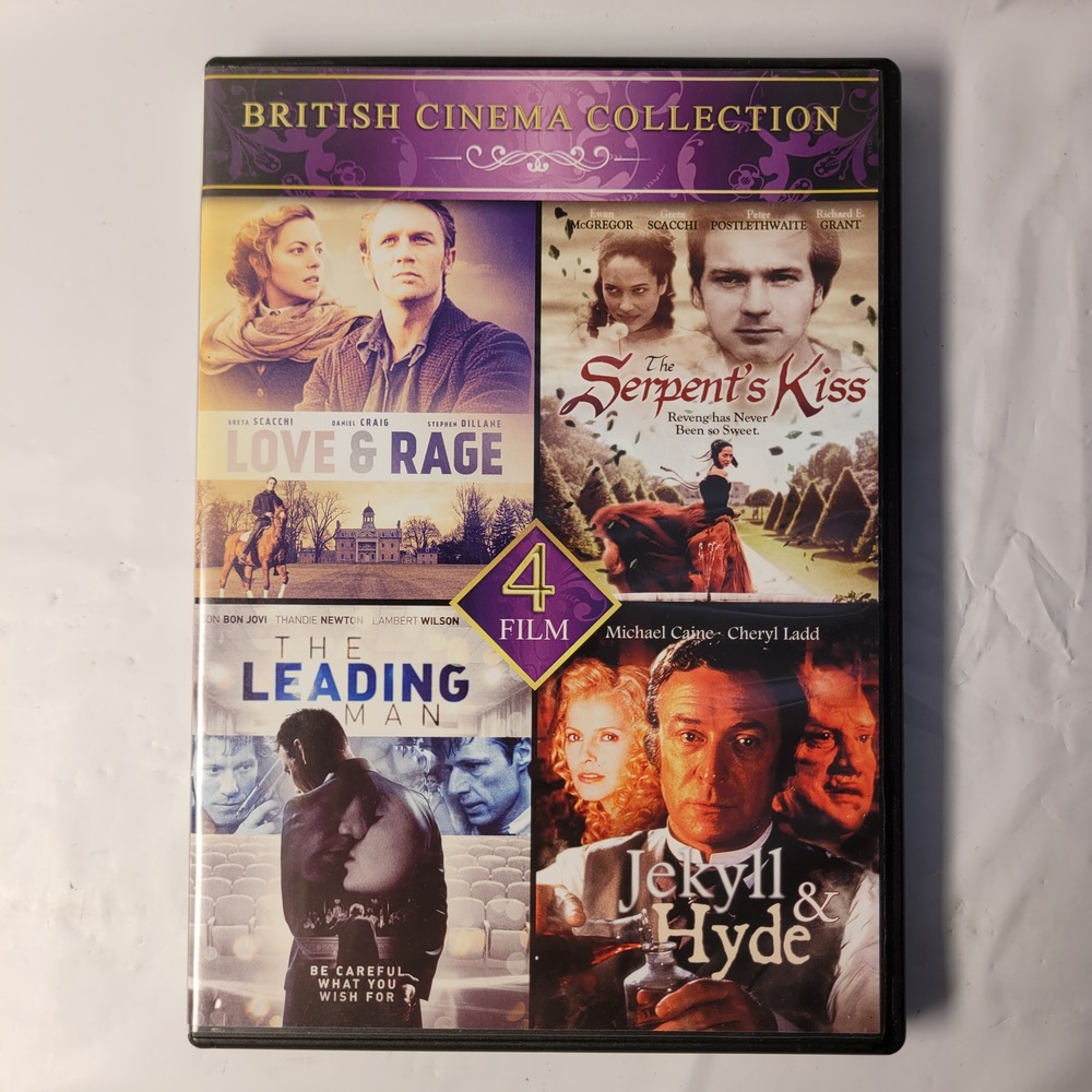 Echo Bridge British Cinema Collection DVD 4-Film Set Daniel Craig Ewan McGregor